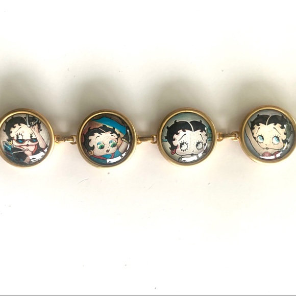 Betty Boop charm bracelet - Picture 2 of 3